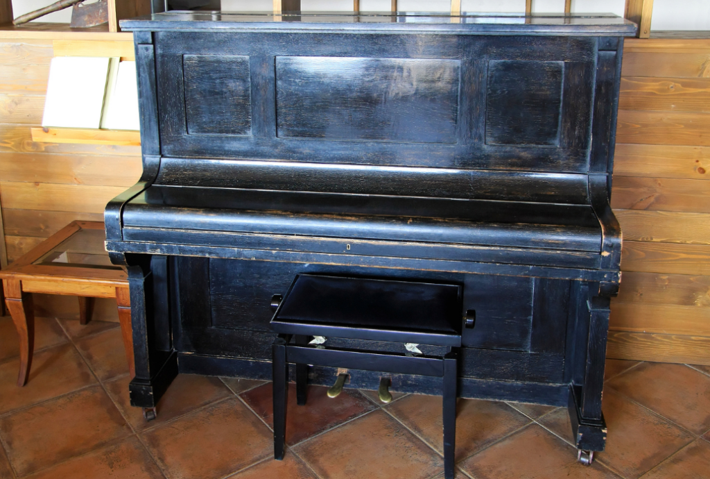 old piano